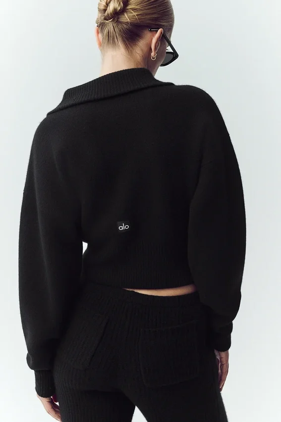 Giacca Radiate in cashmere - Nero