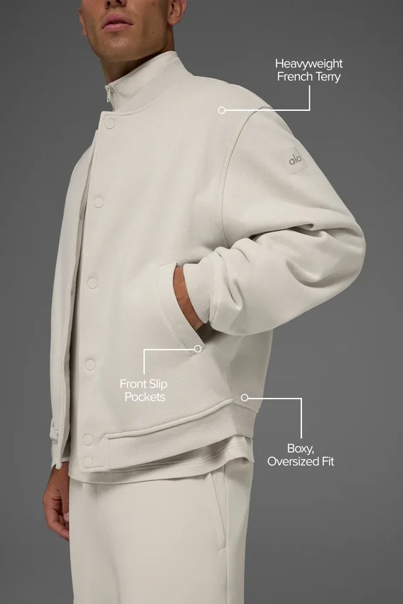 Giacca Renown Varsity - Colore osso