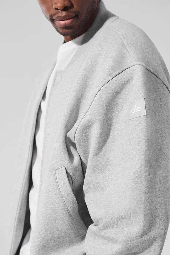 Giacca Renown Varsity - Grigio melange sportivo