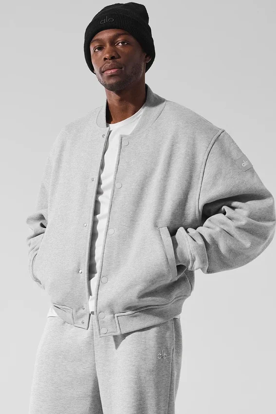 Giacca Renown Varsity - Grigio melange sportivo