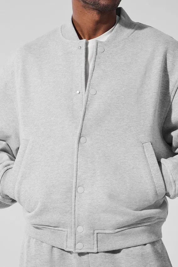 Giacca Renown Varsity - Grigio melange sportivo
