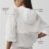 Giacca Ripstop Electric - Bianca