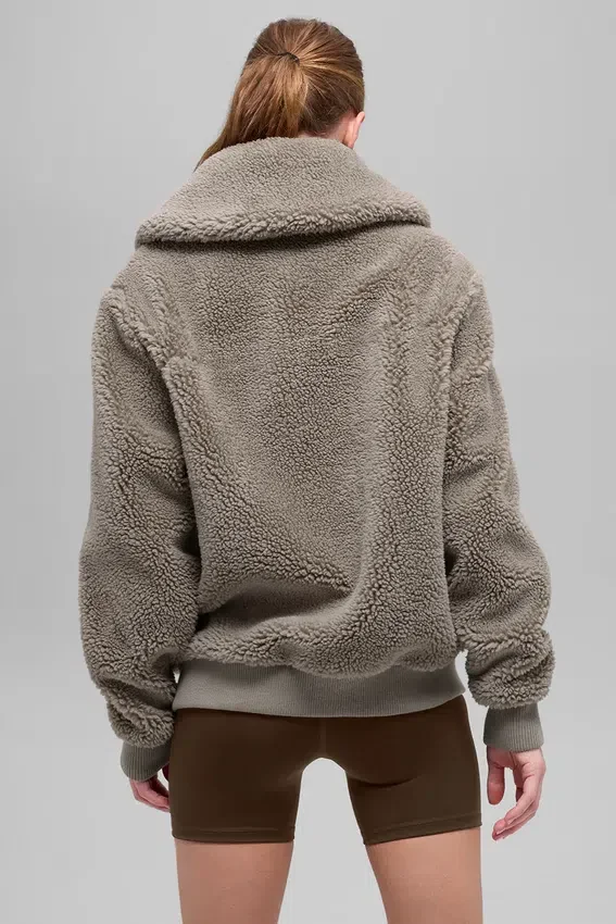 Giacca Sherpa Downtown - Cacao chiaro