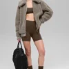 Giacca Sherpa Downtown - Cacao chiaro