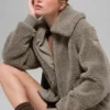 Giacca Sherpa Downtown - Cacao chiaro