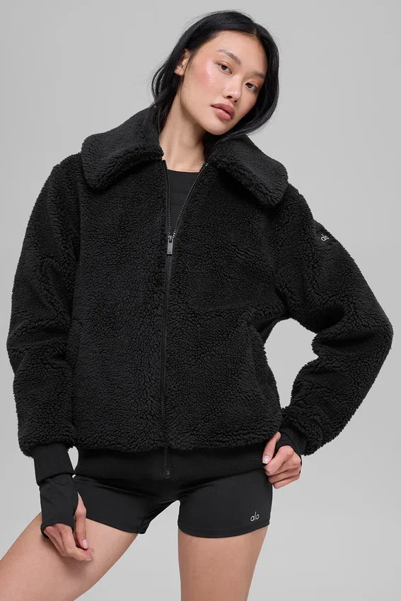 Giacca Sherpa Downtown - Nero