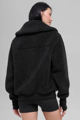 Giacca Sherpa Downtown – Nero