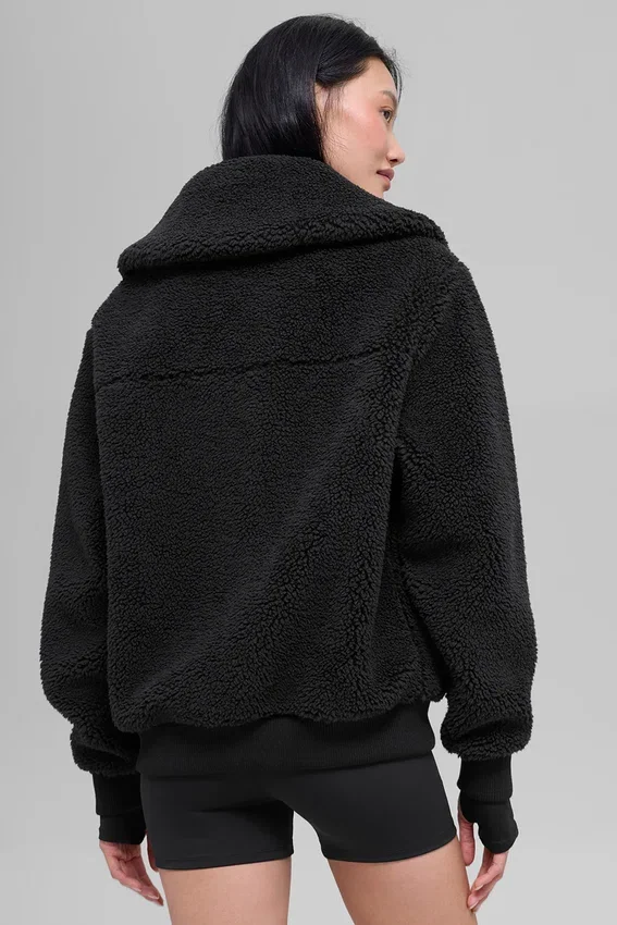 Giacca Sherpa Downtown - Nero