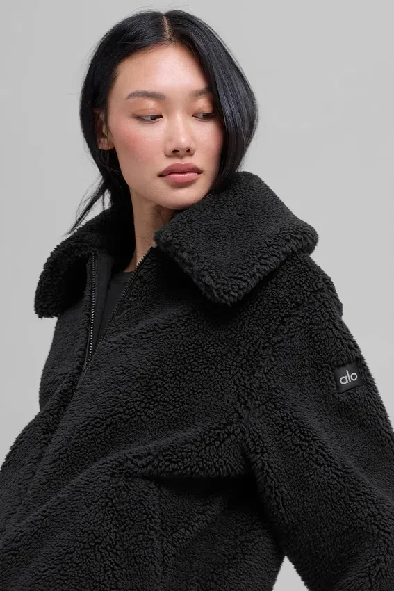 Giacca Sherpa Downtown - Nero