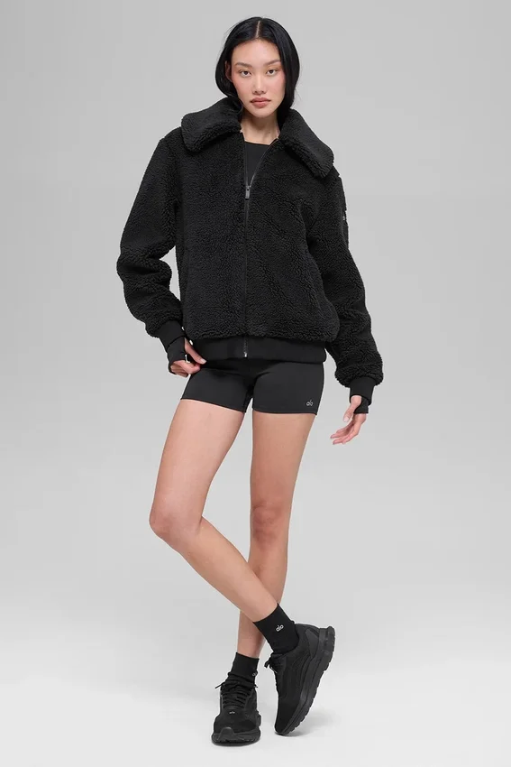 Giacca Sherpa Downtown - Nero