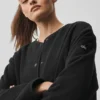 Giacca Take Note in pile polare - Nero