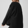 Giacca Take Note in pile polare - Nero