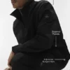 Giacca Takeaway Track con zip integrale - Nero