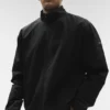 Giacca Takeaway Track con zip integrale - Nero