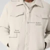 Giacca Trucker Ease - Bone