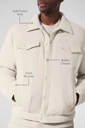 Giacca Trucker Ease – Bone