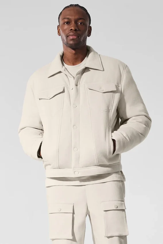 Giacca Trucker Ease - Bone
