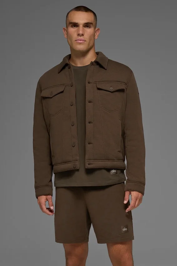 Giacca Trucker Ease - Espresso
