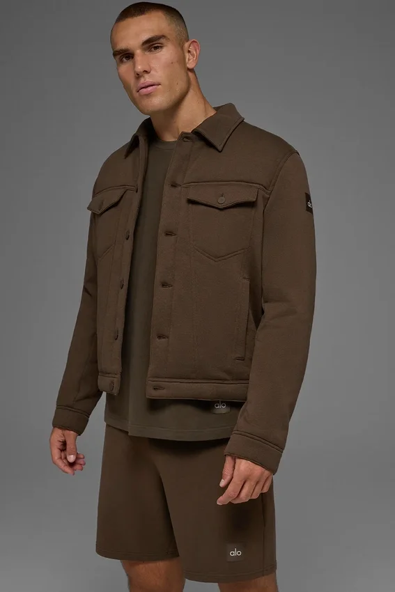 Giacca Trucker Ease - Espresso