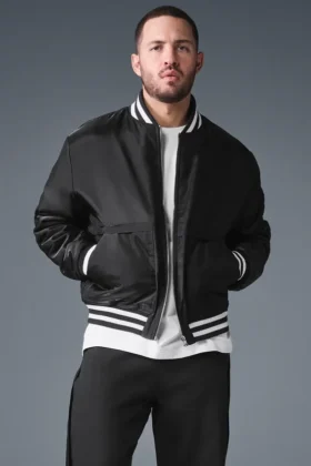 Giacca Varsity Afterglow - Nera