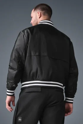 Giacca Varsity Afterglow – Nera
