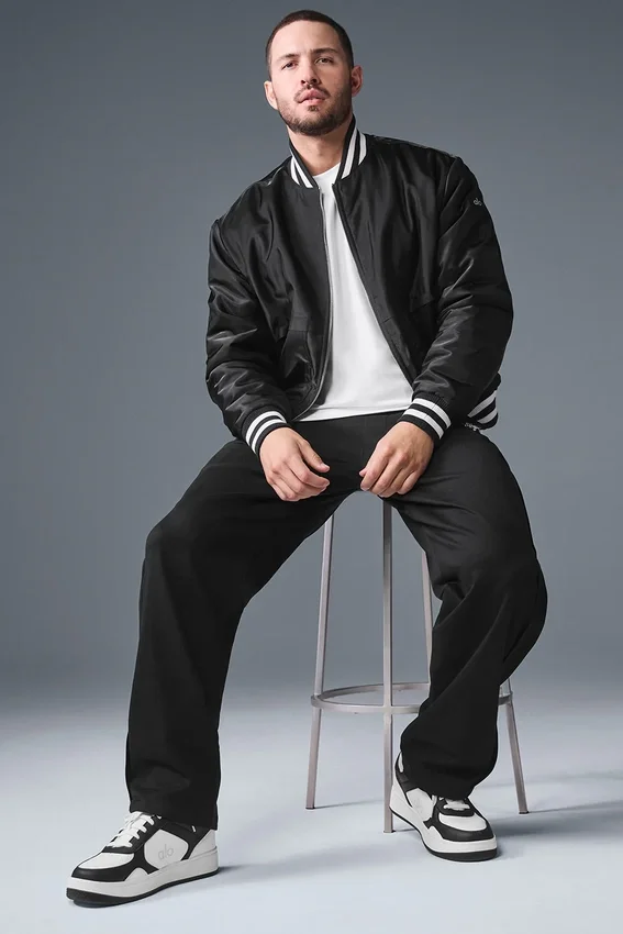 Giacca Varsity Afterglow - Nera
