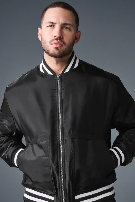 Giacca Varsity Afterglow - Nera