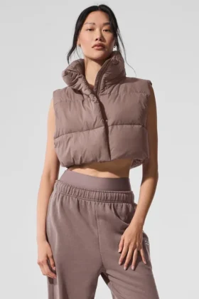 Gilet imbottito corto Gold Rush - Fungo