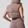 Gilet imbottito corto Gold Rush - Fungo