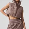 Gilet imbottito corto Gold Rush - Fungo