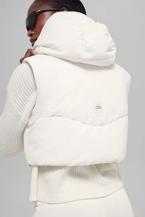 Gilet imbottito Fast Lane - Avorio