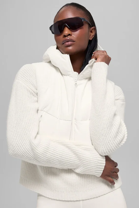 Gilet imbottito Fast Lane - Avorio