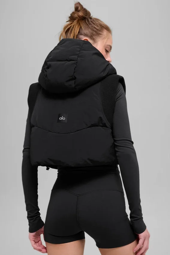 Gilet imbottito Fast Lane - Nero