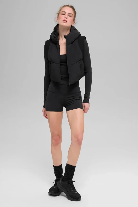 Gilet imbottito Fast Lane - Nero