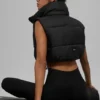 Gilet imbottito Gold Rush corto - Nero