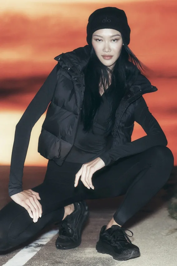 Gilet imbottito Gold Rush - Nero