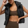 Gilet imbottito Gold Rush - Nero