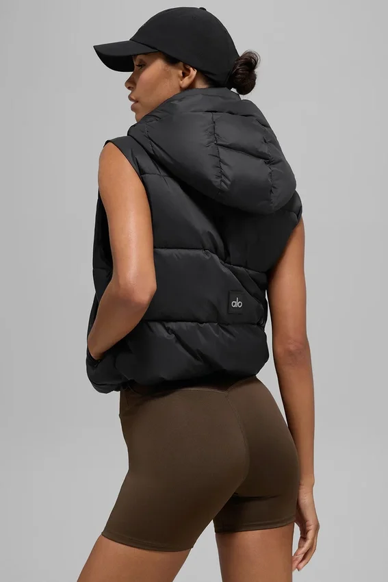 Gilet imbottito Gold Rush - Nero