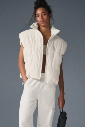 Gilet imbottito Incline - Avorio