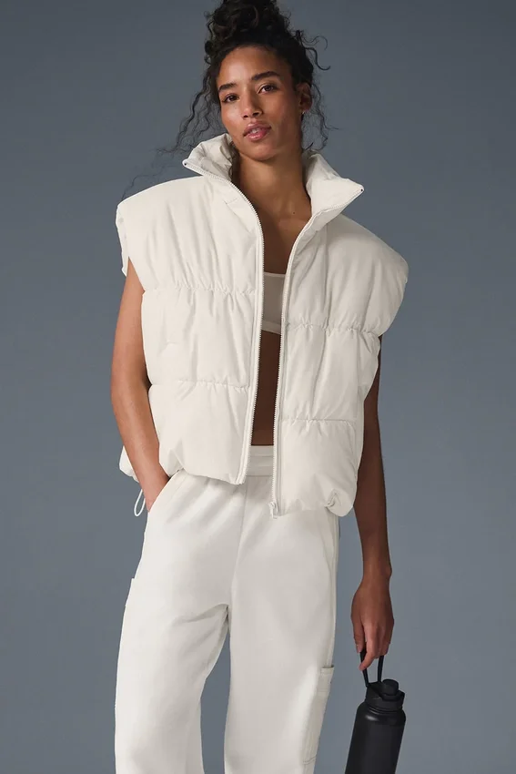 Gilet imbottito Incline - Avorio