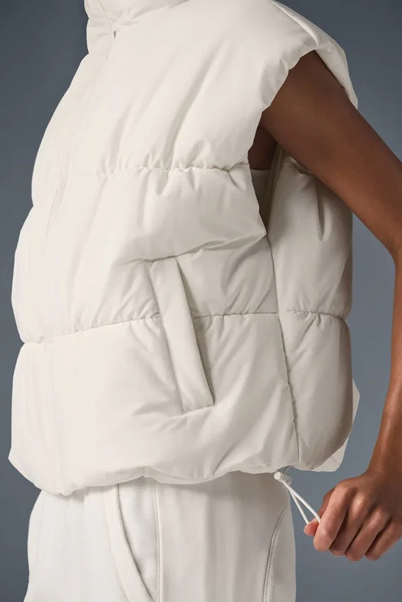 Gilet imbottito Incline - Avorio