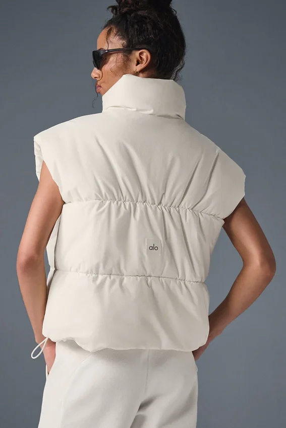 Gilet imbottito Incline - Avorio