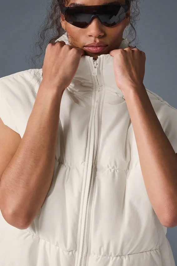 Gilet imbottito Incline - Avorio