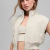 Gilet In Motion - Bone