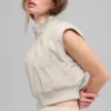 Gilet In Motion - Bone