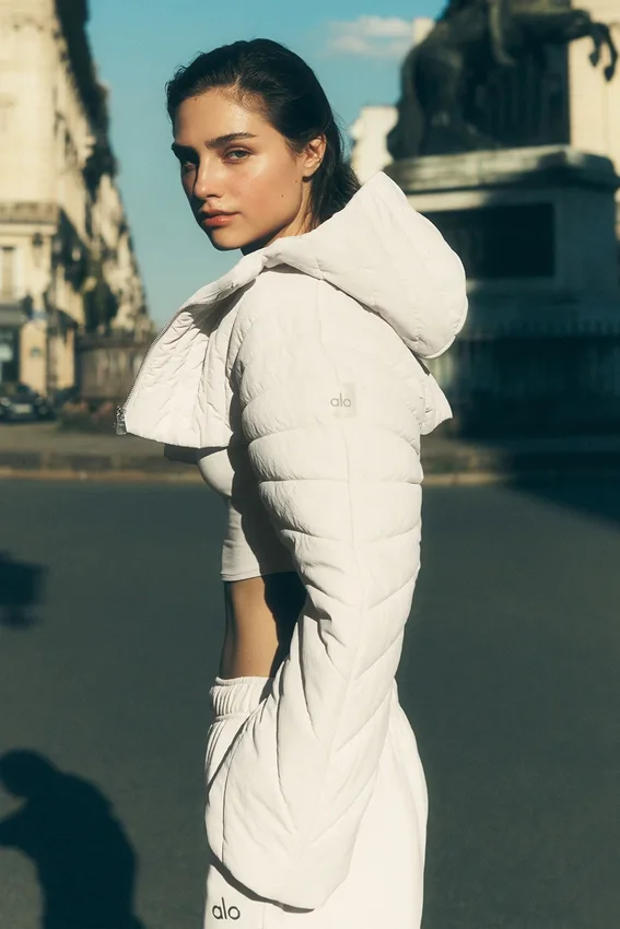 Gilet trapuntato Starlight - Colore osso