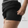 Gonna da tennis Alo Softsculpt Amp It up - Nero