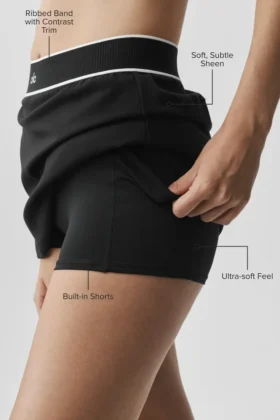 Gonna da tennis Alo Softsculpt Amp It up – Nero