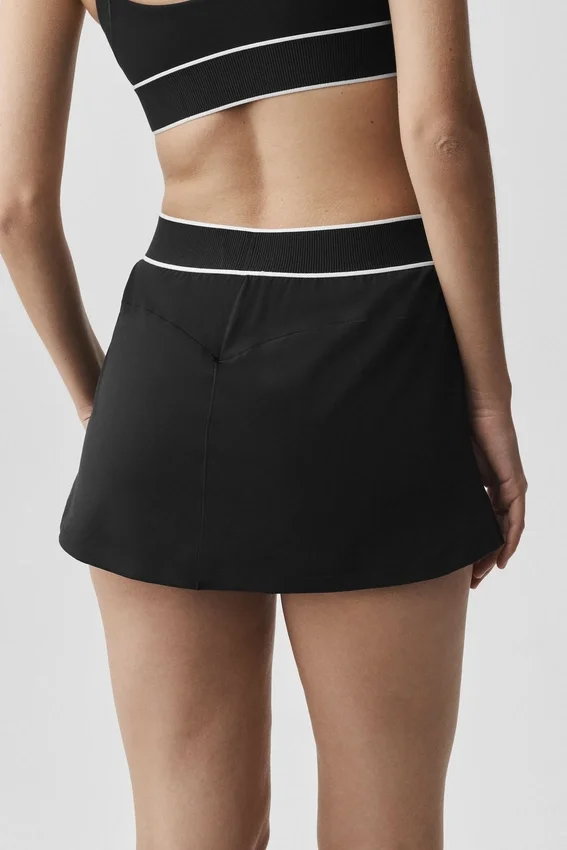 Gonna da tennis Alo Softsculpt Amp It up - Nero