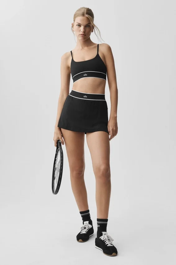 Gonna da tennis Alo Softsculpt Amp It up - Nero